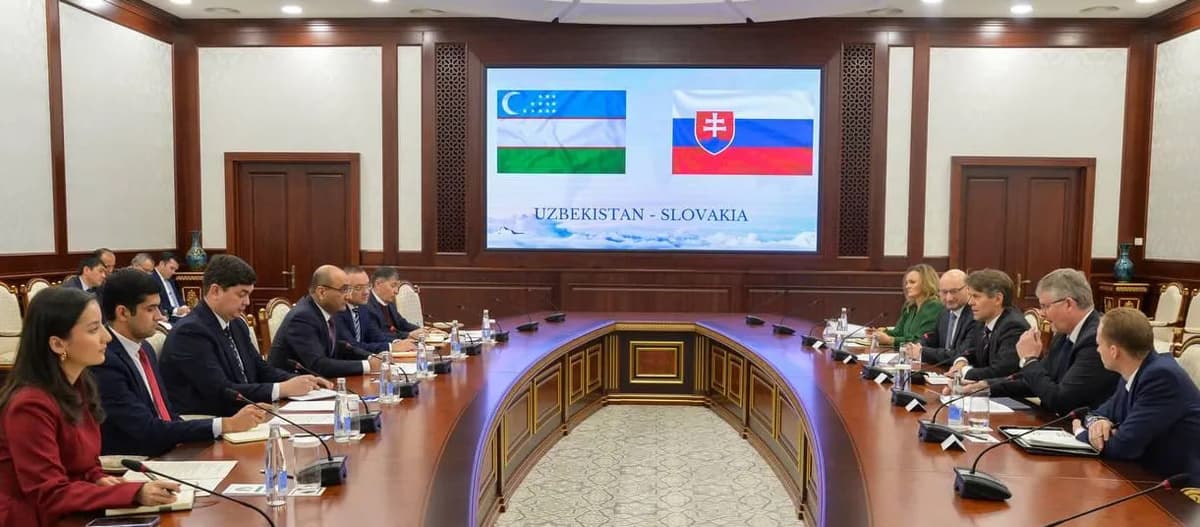 Ўзбекистон - Словакия сиёсий маслаҳатлашувлари бўлиб ўтди