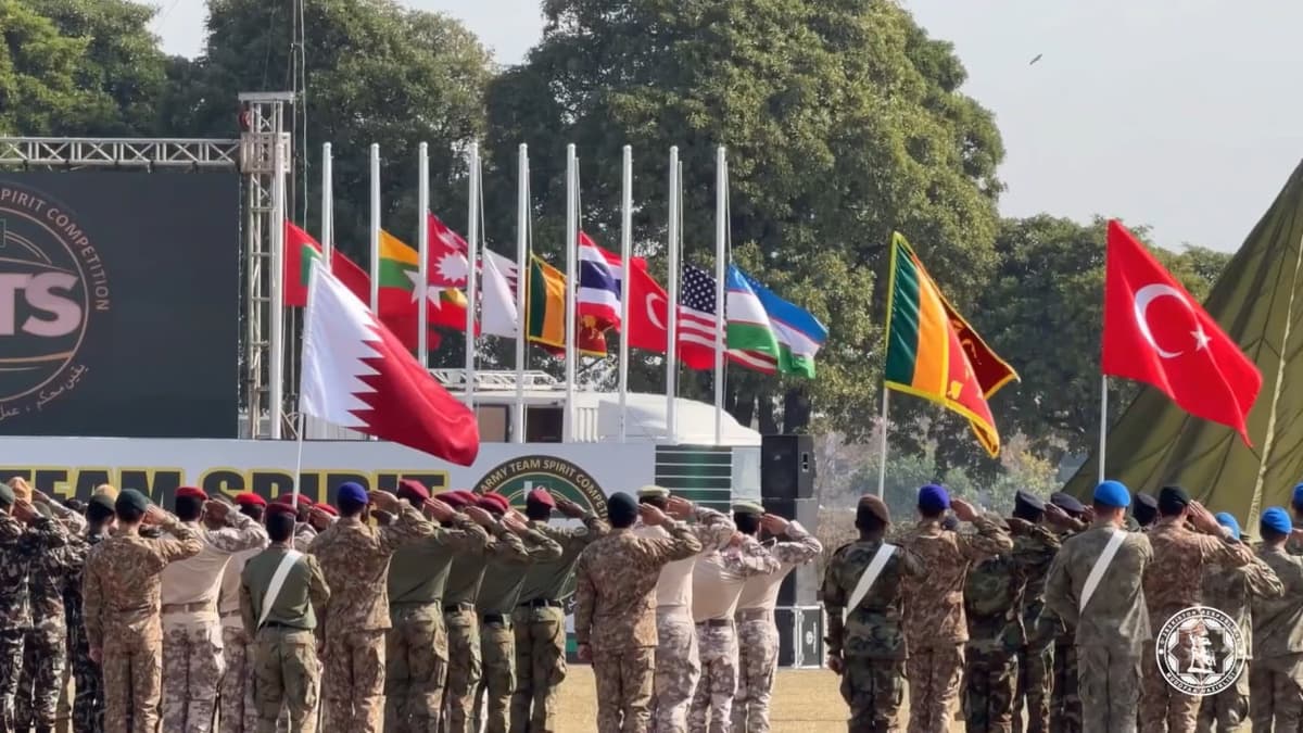 Uzbek servicemen win gold at IX “Team Spirit” competition in Pakistan
