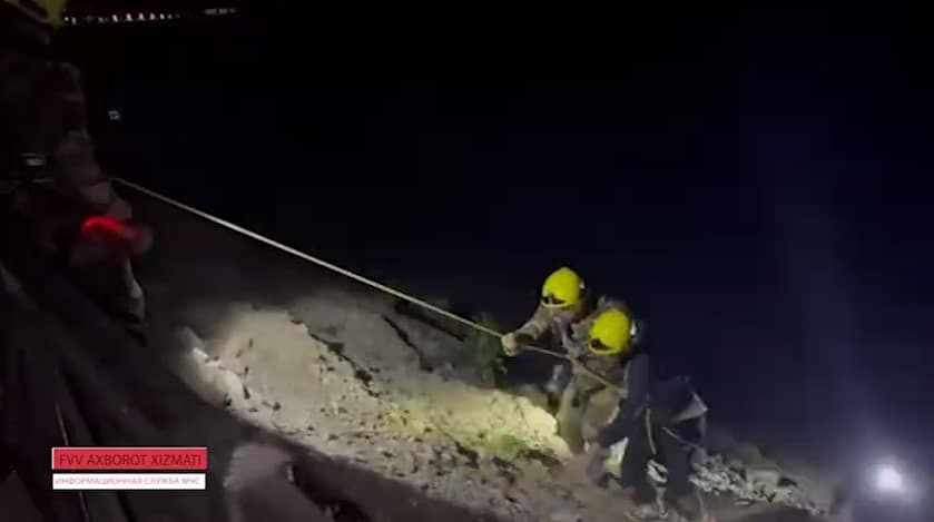Zominda jarlikka tushib ketgan fuqaro qutqarildi