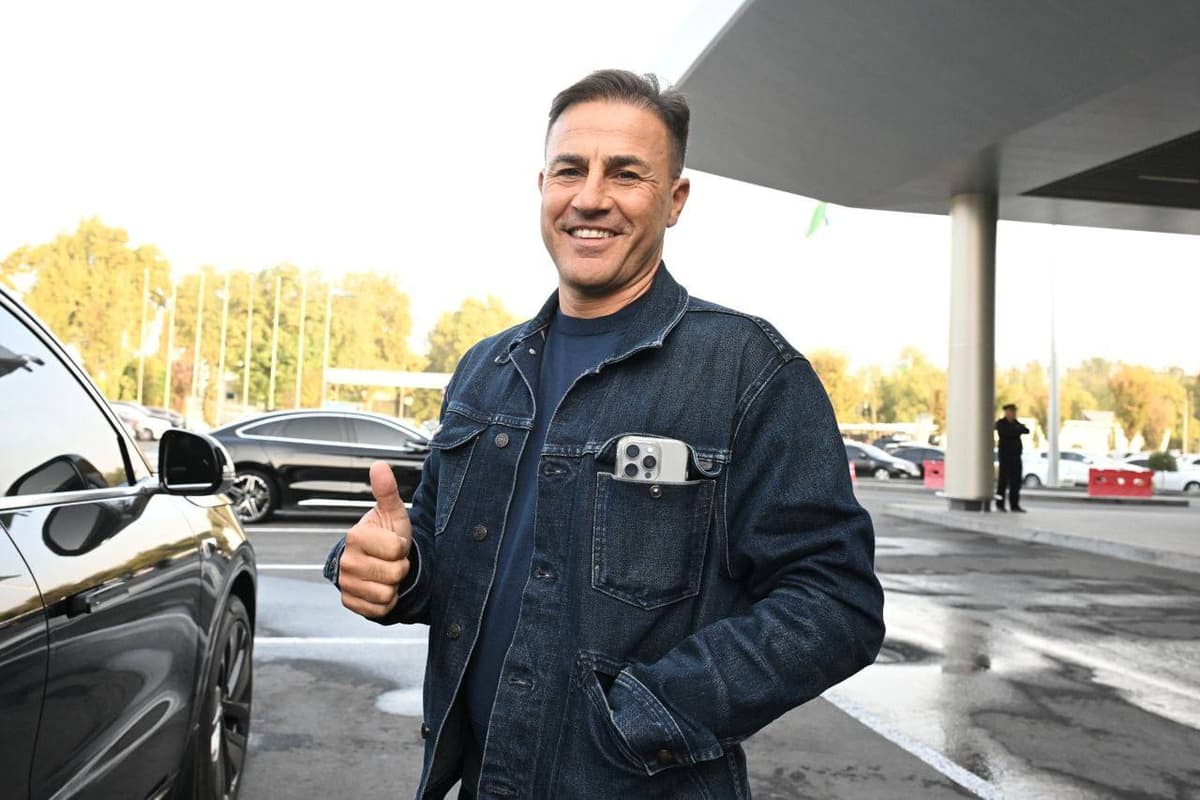 Foto: Fabio Kannavaro Toshkentda