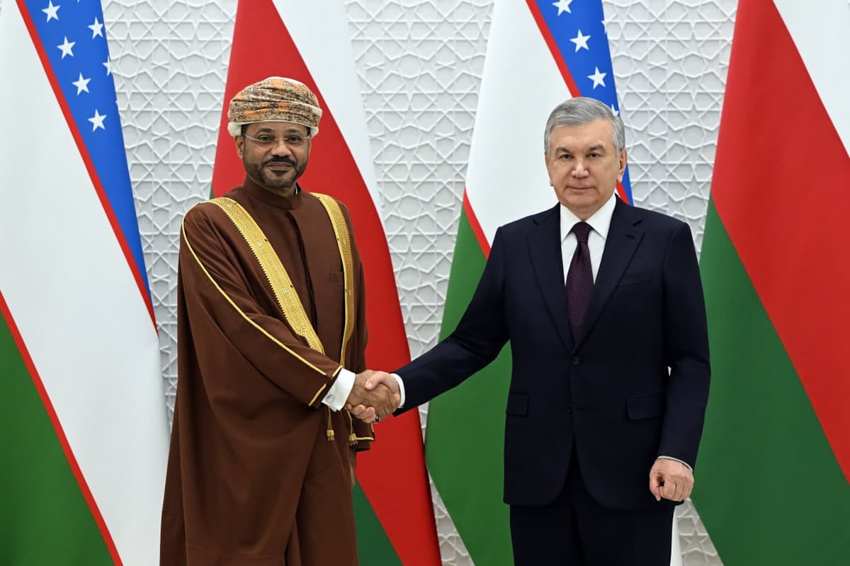 Shavkat Mirziyoyev O‘mon tashqi ishlar vazirini qabul qildi