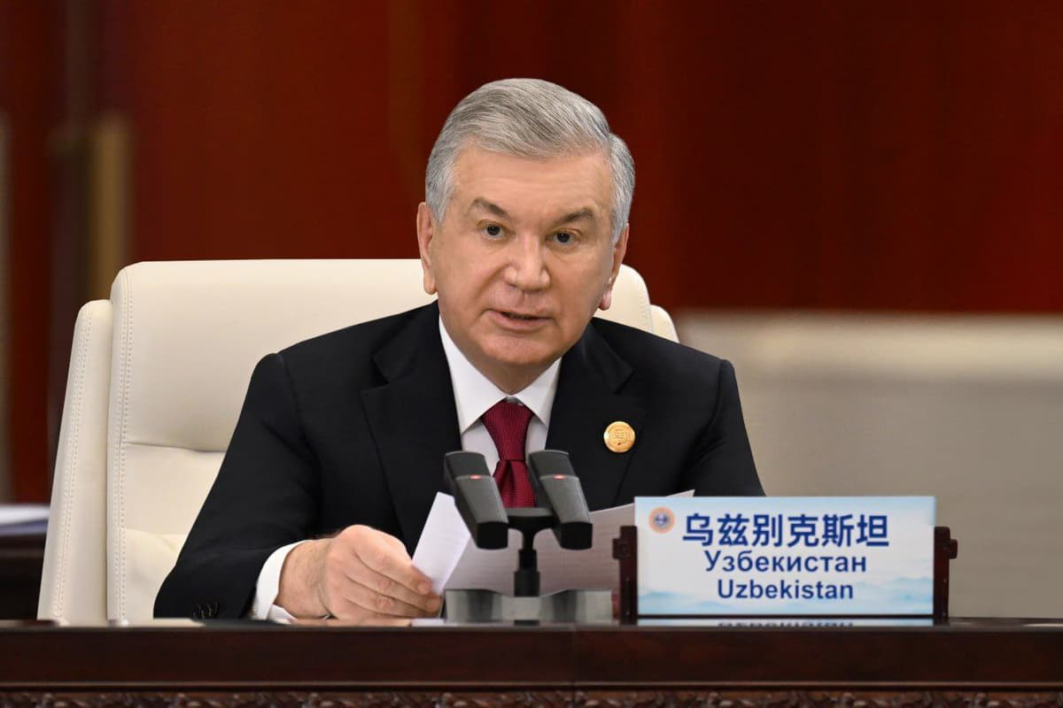 Шавкат Мирзиёев выступил на саммите ШОС