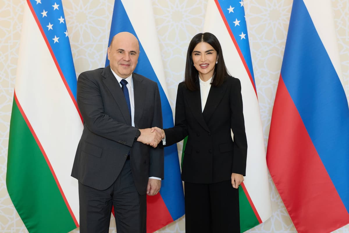 Saida Mirziyoyeva Mixail Mishustin bilan iqtisodiy hamkorlikni muhokama qildi