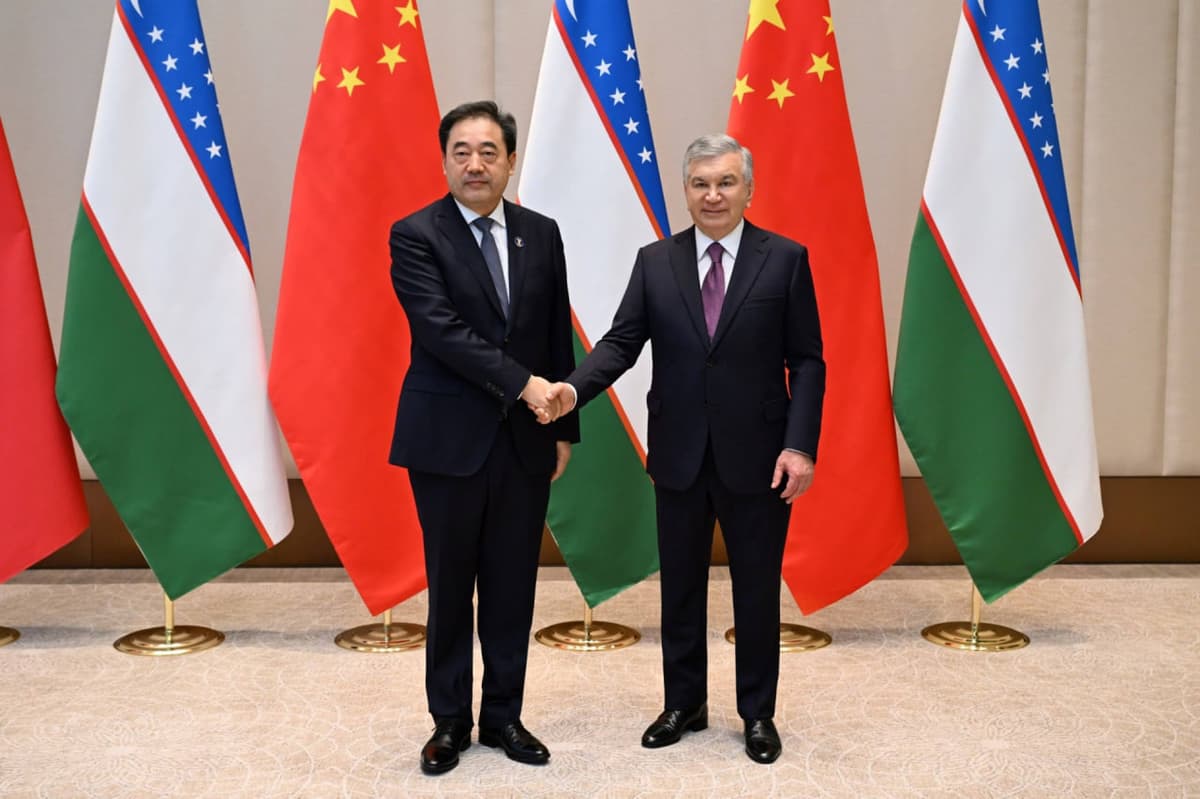 Shavkat Mirziyoyev Xitoyning yetakchi kompaniyalari va moliya institutlari delegatsiyasi bilan uchrashdi