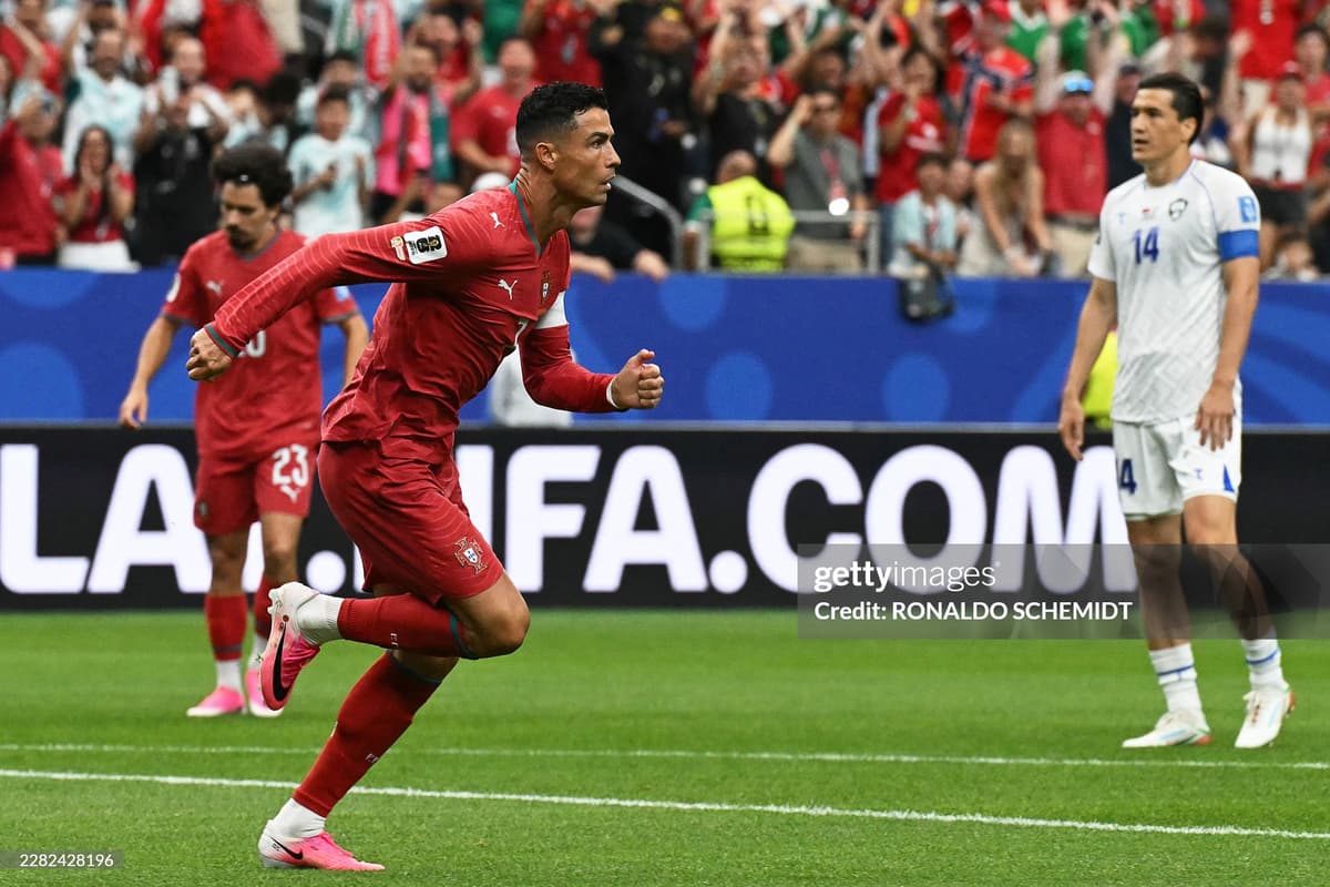 Ronaldu tarixda birinchi bo‘lib 6 ta jahon chempionatida gol urdi