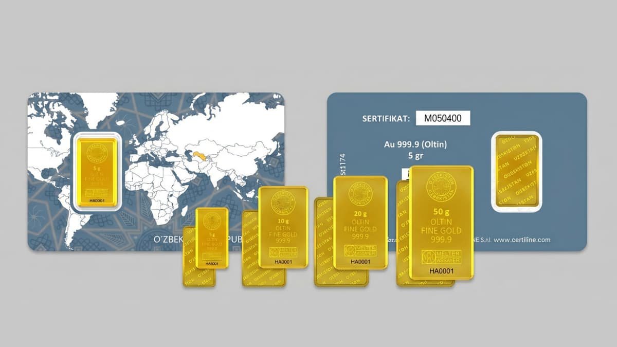 How to buy a gold bar from a bank in Uzbekistan