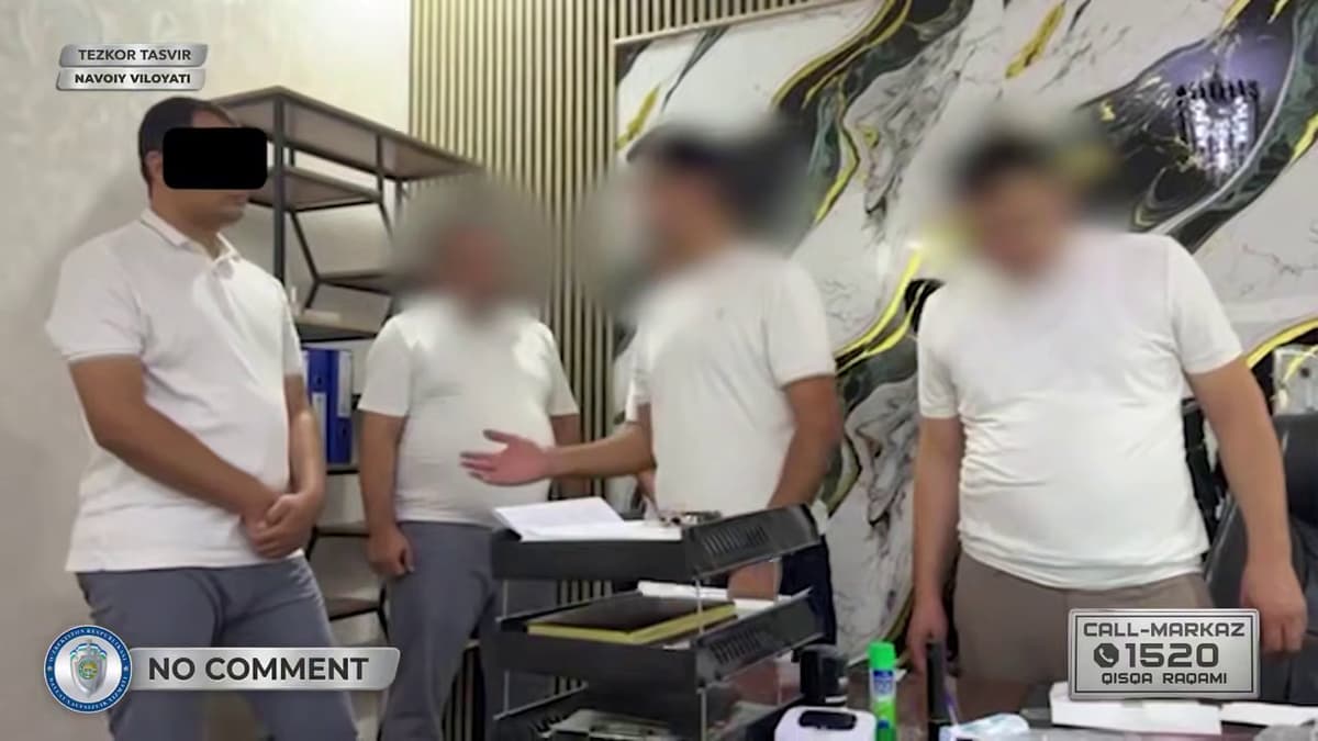 Navoiyda IIB tergovchisi pora olishda qo‘lga tushdi