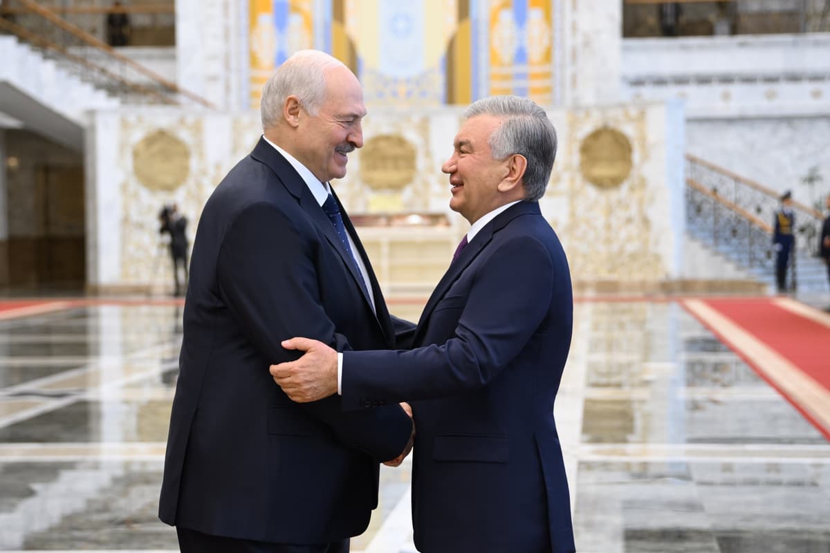 Minskda O‘zbekiston prezidentini rasmiy kutib olish marosimi bo‘lib o‘tdi