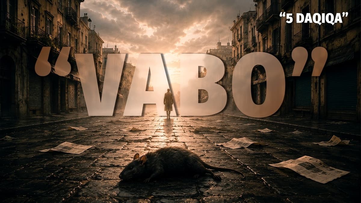 Insoniyatni vabo emas, befarqlik mag‘lub qiladi | 5 daqiqa