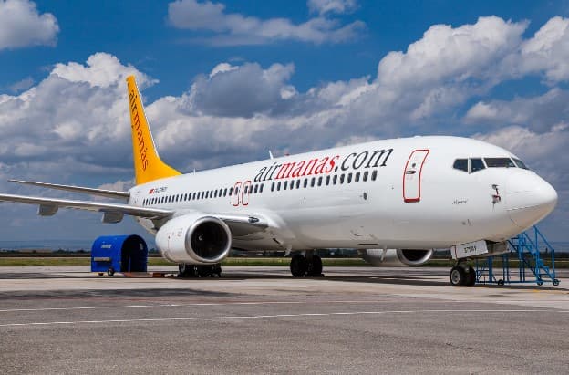 Air Manas Bishkek va Toshkent o‘rtasida aviareyslarni yo‘lga qo‘ymoqda