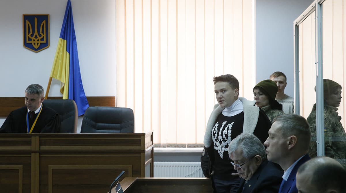 Nadejda Savchenko advokatlar xizmatidan bosh tortdi