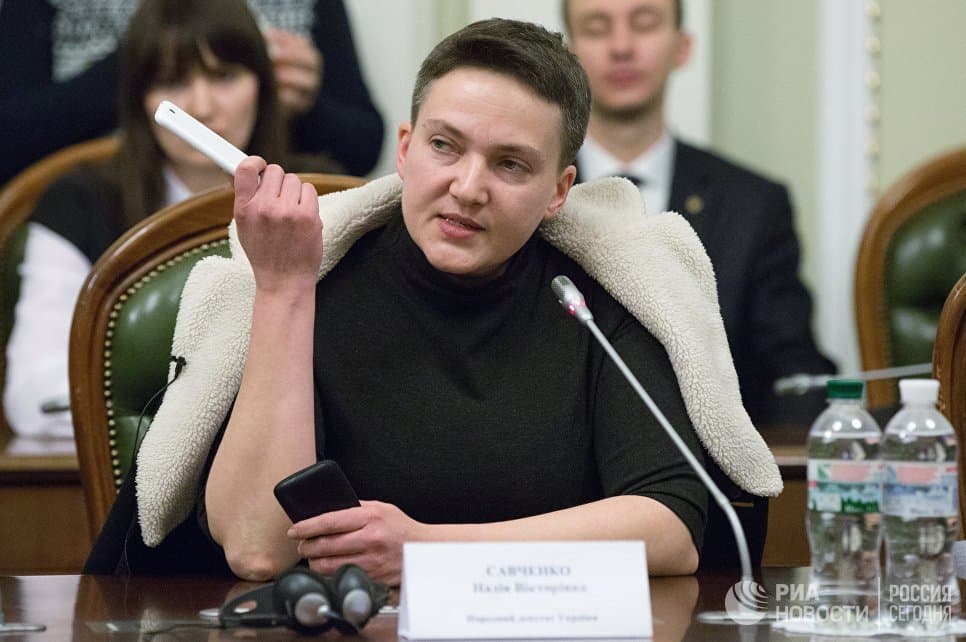 Nadejda Savchenko Radada qo‘lga olindi 