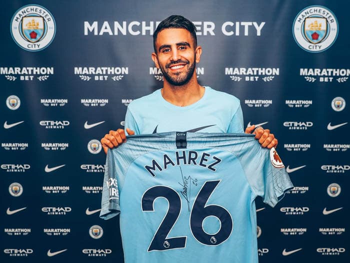 Mahrez "Manchester Siti"ga o‘tdi