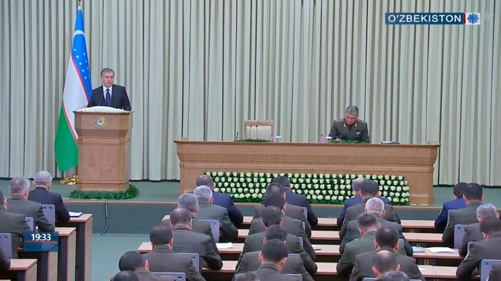 Shavkat Mirziyoyev DXXning kengaytirilgan yig‘ilishini o‘tkazdi 