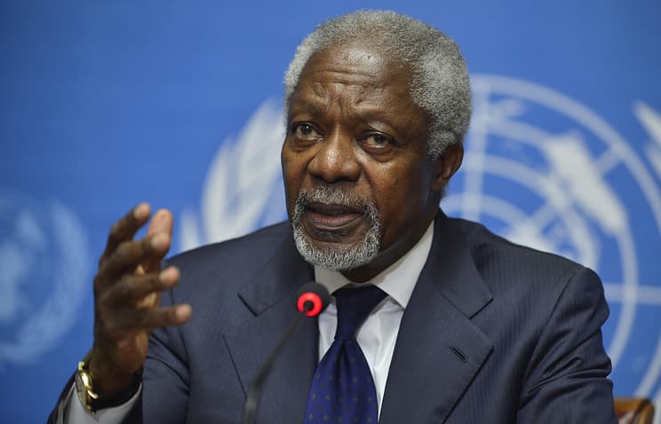 Ganada Kofi Annan vafoti sababli bir haftalik motam e'lon qilindi 