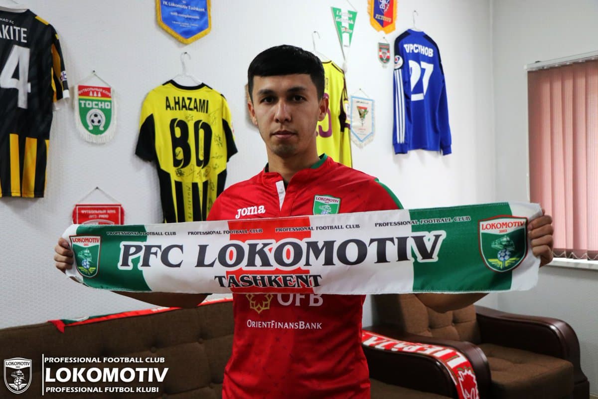 «Lokomotiv» Jamshid Iskanderovni o‘z safiga qo‘shib oldi