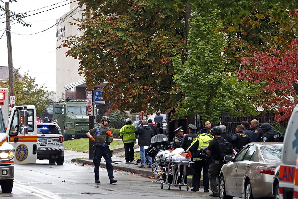 AQShning Pittsburgidagi otishmada 11 kishi halok bo‘ldi 