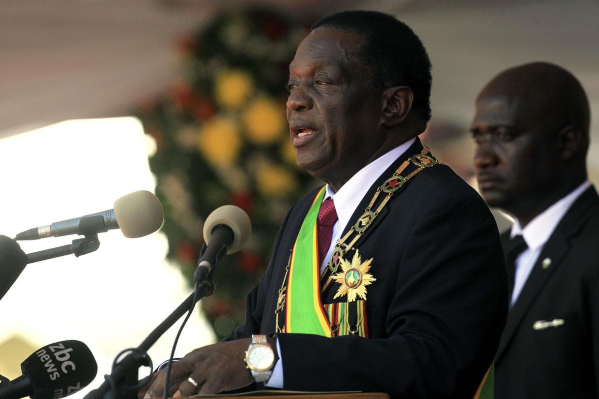 Mnangagva Zimbabve prezidenti sifatida qasamyod keltirdi