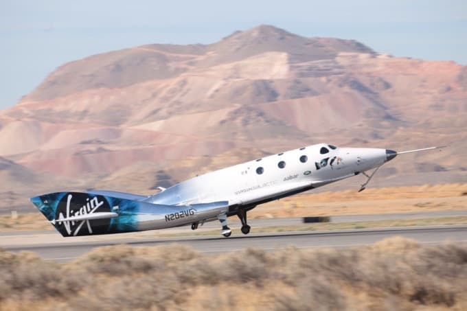 Virgin Galactic 2014 yildagi fojiadan keyin koinot kemasining ilk parvozini o‘tkazdi 