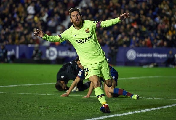 «Levante» – Messi – 0:5. Ispaniyada tur yakunlari 