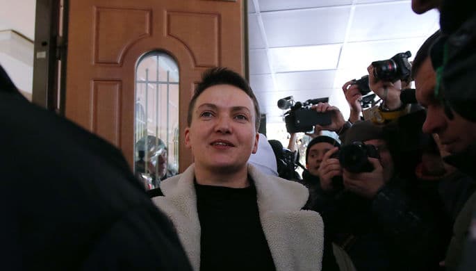 Savchenko ochlik e'lon qildi
