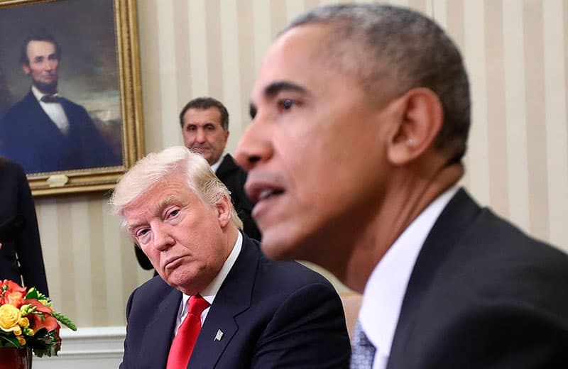 Tramp Obamaning maxfiy direktivasini bekor qildi