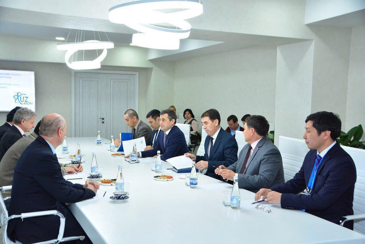 Alisher Sultonov Xalqaro atom energetikasi agentligi vakillari bilan uchrashdi