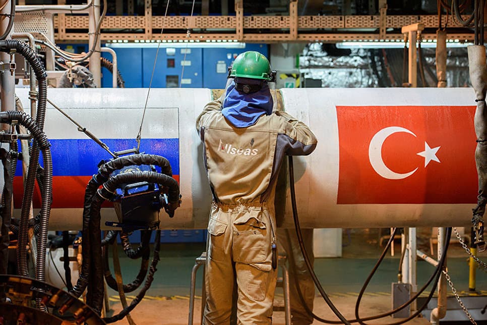 “Turk oqimi” gaz quvurining ishga tushirilishi muddati ma'lum qilindi