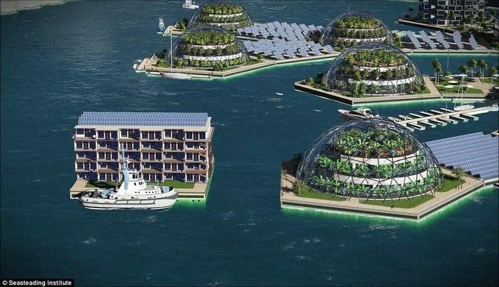 Suvda barpo etiladigan ilk davlat 2022 yilda paydo bo‘ladi