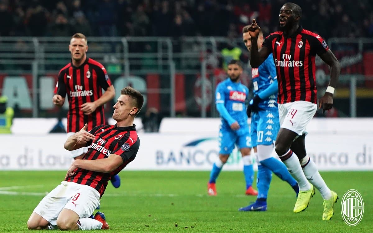«Milan» Pentekning dubli evaziga «Napoli»ni Italiya kubogidan chiqarib yubordi