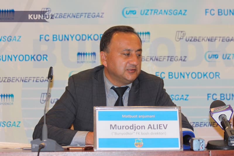 «Bunyodkor» rahbariyati Ahmadaliyev va O‘FAning bergan jazoga izoh berdi