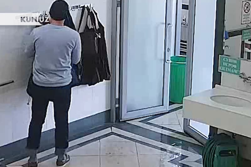 Masjidda o‘g‘irlik qilgan shaxsning harakati videotasmaga muhrlandi