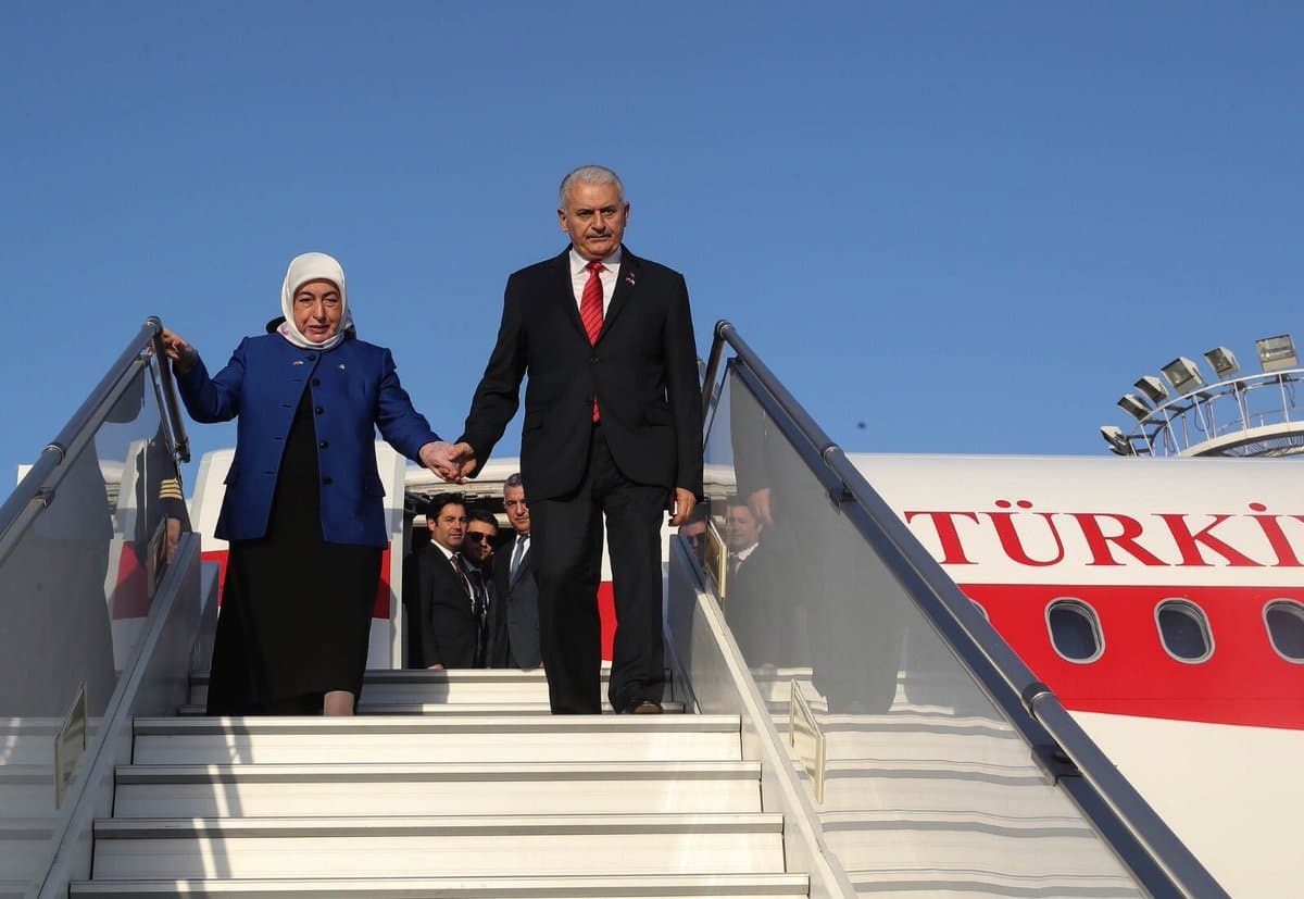 Binali Yildirim O‘zbekistonga keldi