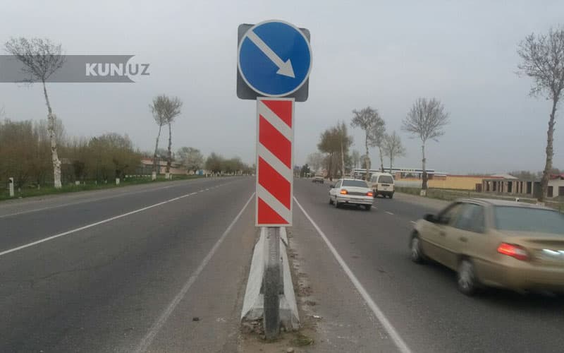 Samarqandda yo‘llar nur qaytaruvchi to‘siqlar bilan jihozlanmoqda