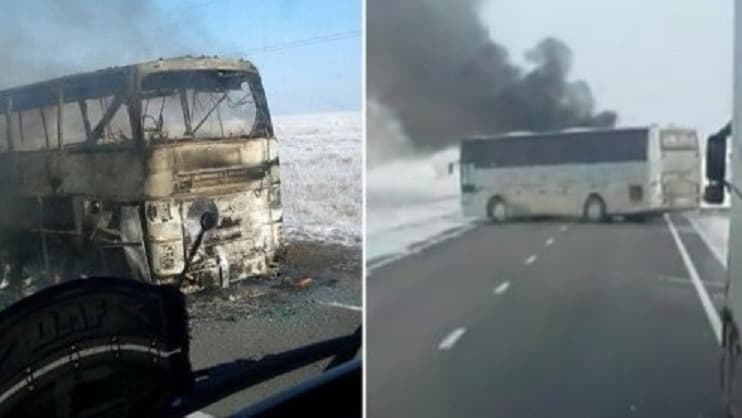Politsiya Aqto‘bedagi mash'um avtobus egasini tekshirmoqda 