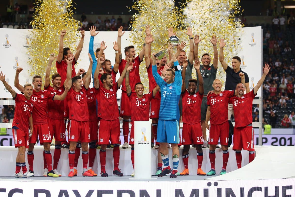 "Bavariya" "Ayntraxt" darvozasiga javobsiz 5ta gol urib, Germaniya Superkubogini qo‘lga kiritdi 