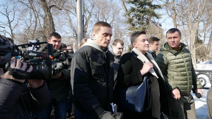 Savchenkoning qo‘lga olinishi videosi paydo bo‘ldi. U terakt tayyorlashda gumonlanmoqda