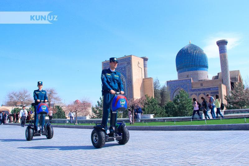 Xavfsiz turizmni ta'minlash bo‘linmalari planshetlar, maxsus transport vositalari va dronlar bilan ta'minlanadi