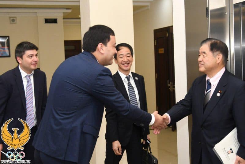 Umid Ahmadjonov Tokio-2020 Olimpiadasi tashkiliy qo‘mitasining vitse-prezidenti bilan uchrashdi