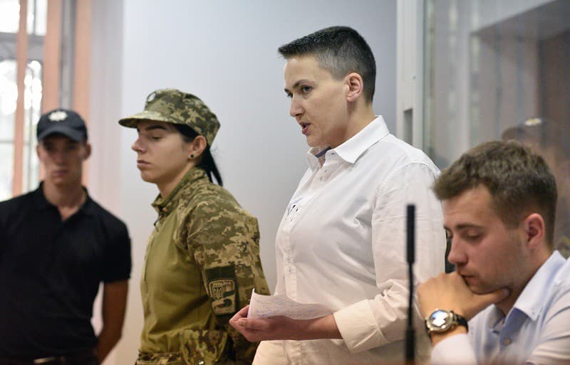 Nadejda Savchenko ozodlikka chiqdi