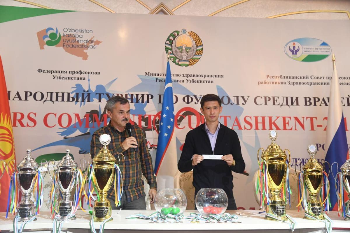 Toshkentda shifokorlar o‘rtasidagi xalqaro turnirga qur'a tashlandi