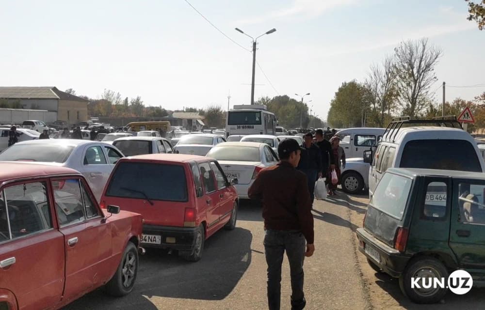 Bozor oldidagi yo‘llarda kuzatilayotgan tirbandlik - muammo birgina Qo‘shrabotda emas
