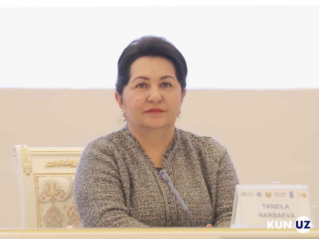 Tanzila Norboyeva har bir davlatning oldida turgan o‘ta muhim vazifani aytdi