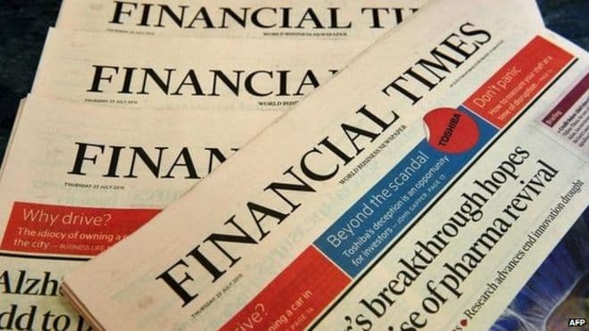 Financial Times nashrini ilk bor ayol kishi boshqaradi