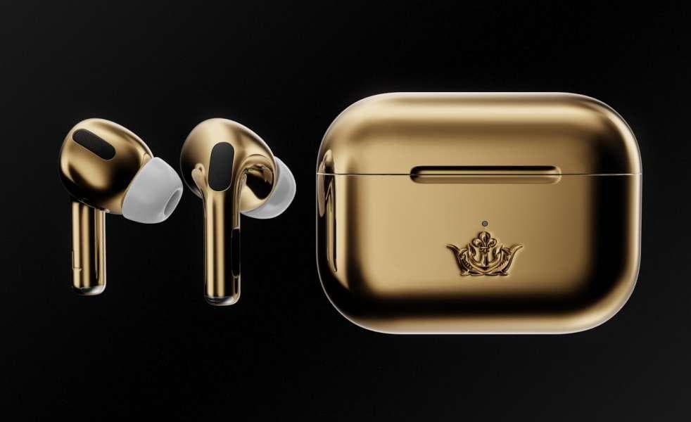 Rossiya brendi oltindan ishlangan AirPods Pro quloqchinlarini chiqardi