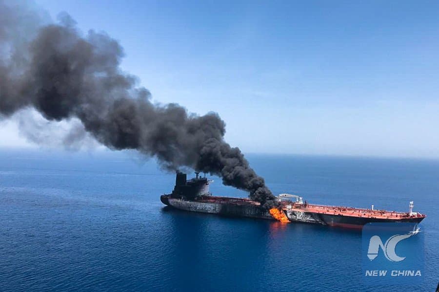 Ummon ko‘rfazida neft tankerlariga hujum qilindi