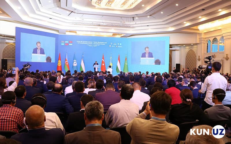 Turkiy tilli davlatlarning Toshkentdagi biznes forumida 500dan ortiq tadbirkor qatnashdi