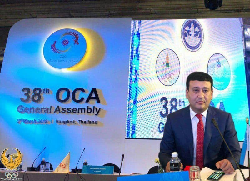 Umid Ahmadjonov Osiyo Olimpiya kengashiga vitse-prezident bo‘ldi