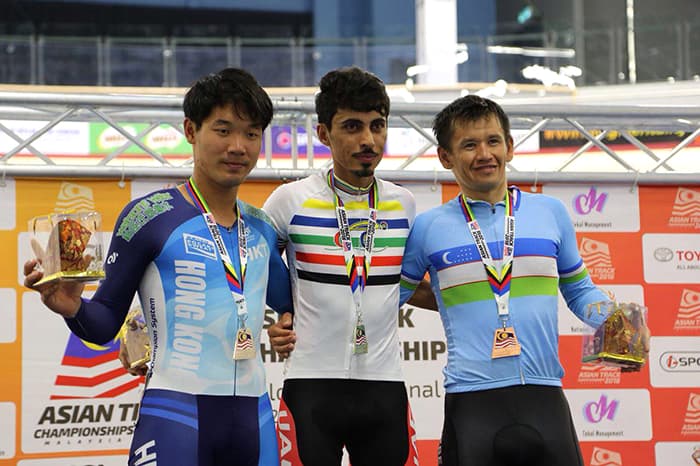 O‘zbek velosportchisi tarixda ilk marta jahon reytingida kuchli uchlikka kirdi