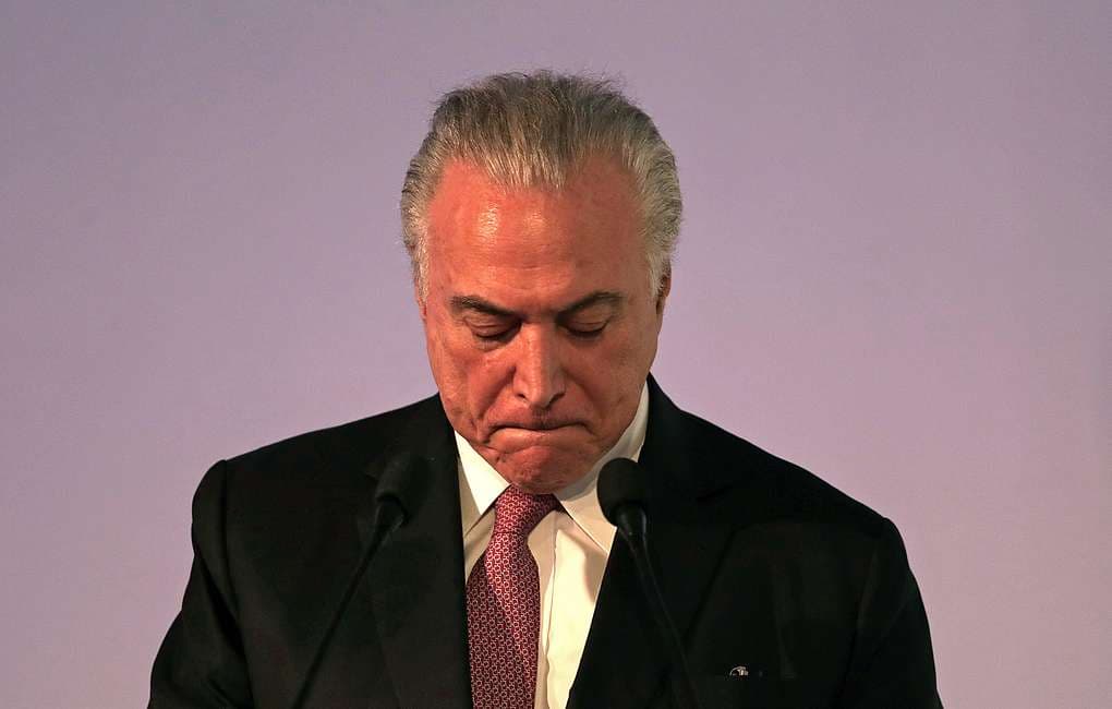 Braziliyaning sobiq prezidenti Mishel Temer hibsga olindi